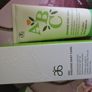 Arbonne Baby Care Sunscreen and Lotion Set